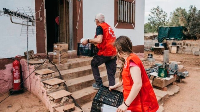 Cruz Roja está trabajando en un plan de respuesta a tres años ante los efectos de la DANA