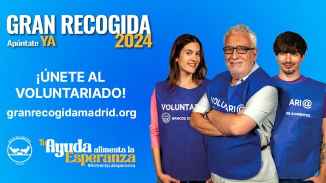 El Banco de Alimentos necesita voluntarios para la Gran Recogida 2024